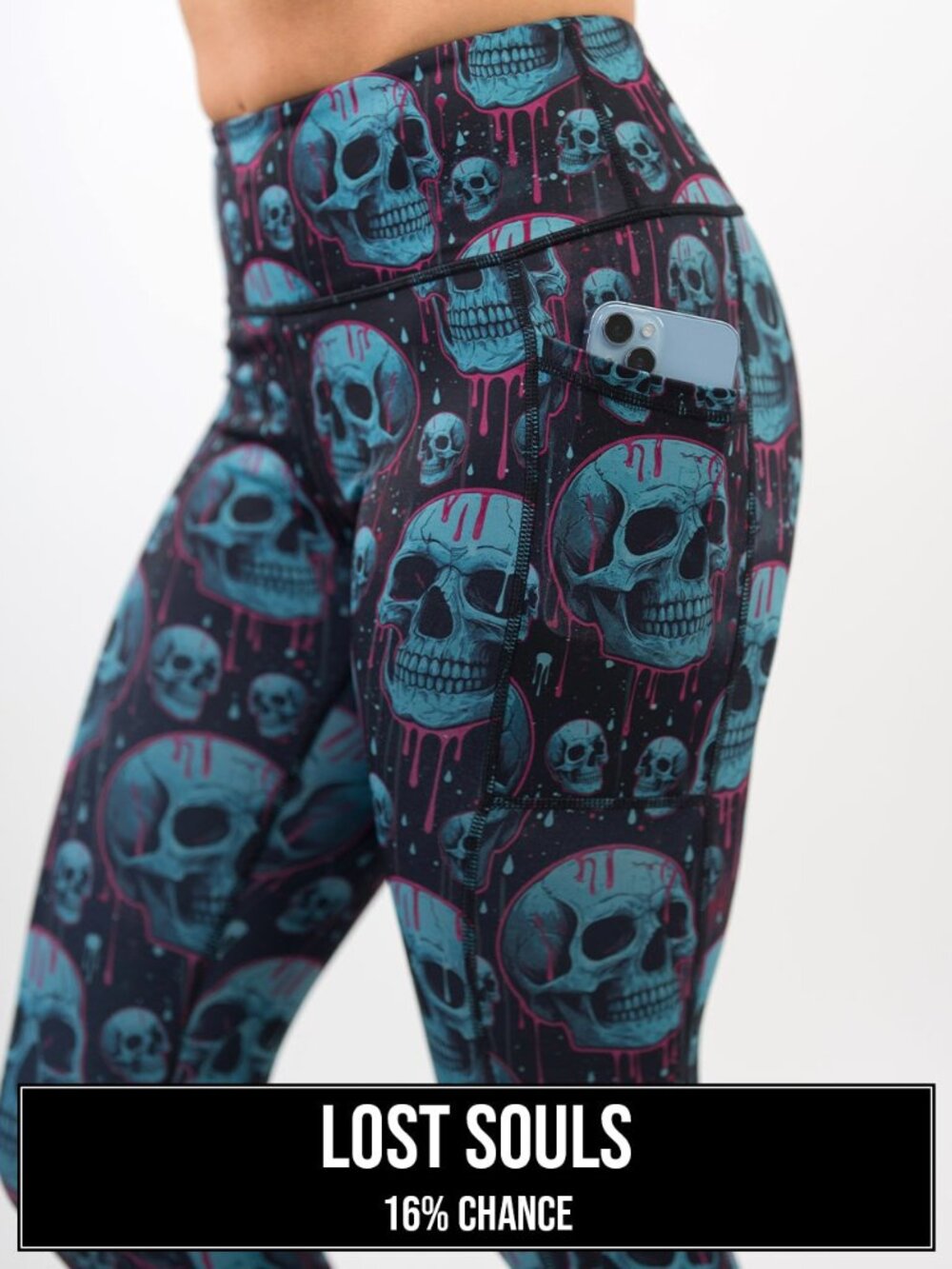 Medium Constantly Varied Gear CVG Sealed Series Skulls Leggings SURPRISE PRINT - Picture 8 of 16